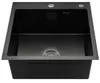 cumpără Chiuvetă bucătărie Gappo GS5050-6 NEAGRA în Chișinău 