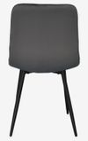 купить Комплект стол и стулья Evelin di Costacurta стол DT-402-6B + 4 стула YTC-080B, BLU-14 Dark grey в Кишинёве 