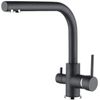 купить Смеситель кухонный Helika-AquaSanita 2663L-222 AKVADUO LONG Graphite в Кишинёве 