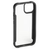 купить Чехол для смартфона Hama 215541 Metallic Frame Cover for Apple iPhone 14 Plus, transparent/black в Кишинёве 