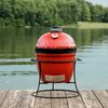купить Мангал Kamado Joe KJ13RH Jr. Red (pe carbuni) в Кишинёве 