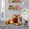 купить Мягкая игрушка Ikea Djungelskog Лев 70cm Brown/Yellow в Кишинёве 