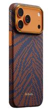 купить Чехол для смартфона Pitaka iPhone 17 Pro Breath of Veins Edge (Burning Orange-01) (BV1701P) в Кишинёве 