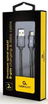 cumpără Cablu telefon mobil Cablexpert CC-USB2S-AMLM-2M-BG în Chișinău 