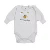 купить Детская одежда Minikin 242800156 Happy Baby Боди серый светлый 0-1мес (56см) в Кишинёве 