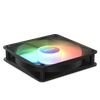 PC Case Fan NZXT F120 RGB Core, 120x120x26mm, 8 LEDs,33.8dB, 78.86CFM, 500-1800RPM, FDB, 4 Pin,Black 