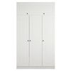 cumpără Dulap Trendy Minar 3 Mebran Kapak 2 235-Alb, 135x235x52cm în Chișinău 