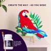 cumpără Set de creație Okto 20045 Set creativ DIY cu plastilină ușoară Papagal Ara în Chișinău 