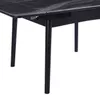 купить Стол Interdepo DOVE 120 Black matt в Кишинёве 