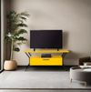 купить Тумба напольная для TV Trendy Tarz Galben, 124x54x35cm (GTR000233) в Кишинёве 