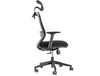 cumpără Lumi Premium High-Back Mesh Office Chair CH05-5, Black, Adjustable Tilt Back, Adjustable Headrest, Adjustable Lumbar Cushion, 340mm Nylon Base, 50mm PU Caster, 80mm Class 3 Gas Lift, Weight Capacity în Chișinău 