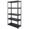 cumpără Raft de depozitare Xenos SmartLine 180x90x40cm Metal Black în Chișinău 