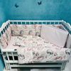 cumpără Lenjerie de pat pentru copii PernaMea Set lenjerie Baby Unicorn roz 8 piese (PM.100507) în Chișinău 
