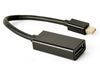 Adapter DP F to mini DP M, 4K, Cablexpert "A-mDPM-DPF4K-01", Black 