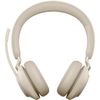 купить Наушники игровые Jabra 26599-999-898 Evolve2 65, Link380/390c MS Stereo Beige в Кишинёве 