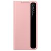 купить Чехол для смартфона Samsung EF-ZG996 Smart Clear View Cover Pink в Кишинёве 