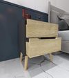 купить Тумбочка Trendy Flora-Anthracite, Sapphire Oak, 50x60x44cm в Кишинёве 