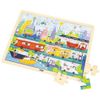 cumpără Puzzle PolarB 44582 Puzzle din lemn Transport 48elem în Chișinău 
