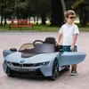купить Электромобиль Kids car 8010263-2R_Blue BMW i8, 12V7AH, scaune din piele в Кишинёве 