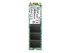 .M.2 SATA SSD  500GB Transcend "TS500GMTS825S" [80mm, R/W:530/480MB/s, 55K/75K IOPS, 180 TBW, 3DTLC] 