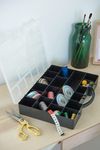 купить Короб для хранения Plast Team 2027 Hobby Box with 12 inserts в Кишинёве 