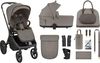 cumpără Сărucior pentru copii Kikka Boo 31001020170 Carucior 2in1 Goya Platinum Mocca în Chișinău 