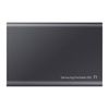 .500GB (USB3.2/Type-C) Samsung Portable SSD T7 , Grey (85x57x8mm, 58g, R/W:1050/1000MB/s) 