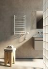 cumpără Uscător de prosoape Elna-Service Ladder-8, 810x480x100mm, inox, alb în Chișinău 