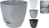 купить Цветочный горшок ProGarden 50673 Ghiveci cu suport din plastic "Diamant" D14.5cm, H12,5cm в Кишинёве 