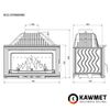 Каминная топка KAWMET W15 12 kW