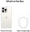 cumpără Smartphone Apple iPhone 15 Pro Max 256GB White Titanium MU783 în Chișinău 