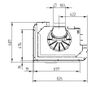 Каминная топка HOXTER ECKA 67/45/51 Lh/Rh (левосторонняя/правосторонняя)