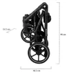 cumpără Сărucior pentru copii Kikka Boo 31001020125 2 in 1 Amani Black în Chișinău 