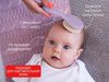 cumpără Set pentru îngrijirea bebeluşului Roxy Kids RBH-003-V Расческа и щетка мягкая, ворс из овечьей шерсти, лавандовый în Chișinău 