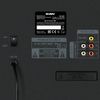 Speakers SVEN "MS-2080" SD-card, USB, FM, remote control, Bluetooth, Black, 70w/40w + 2x15w/2.1 