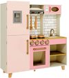 cumpără Bucătărie și veselă de jucărie Richi (63222) Bucatarie din lemn pentru fetite, cu sunete si lumini în Chișinău 