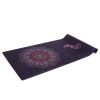 Saltea yoga (piele intoarsa + cauciuc) 183x61x0.3 cm FI-5662 (5731) 