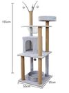 cumpără Centru de joc pentru pisici miscellaneous 523 Grey Cat Tree în Chișinău 