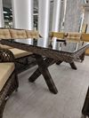 cumpără Mobilier pentru grădină SunYard Set Rolex 363 cafeniu-sur inchis (cappucino) în Chișinău 
