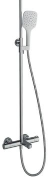 купить Душевая панель Ravak Bara dus termostatica cu pipa chrome/white TE 092.00CR/WH (X070098) в Кишинёве 
