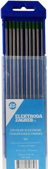 купить Сварочный электрод Elektroda Zagreb VOR58172 WOLFRAM WP 3.2*175 verde в Кишинёве 