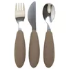 купить Посуда для кормления BIBS 4340243 Set tacamuri din otel inoxidabil Dark Oak в Кишинёве 