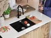 купить Мойка кухонная Primagran Prague 80 Level Undermount Black + accesorii 470x760 MP8KC#P в Кишинёве 