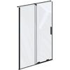 купить Перегородка для душевой кабины Ravak Shower door Roll 100x195 Black transparent RODP2-100 (X08VA0300Z1) в Кишинёве 