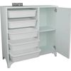 купить Шкаф детский Bofigo Коробка для игрушек 770x300x785mm, White (12-02-01) в Кишинёве 