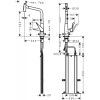 Metris Select M71 Кухонный смеситель однорычажный, 320, с вытяжным душем, 2jet, sBox