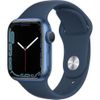 cumpără Ceas inteligent Apple Watch Series 7 GPS 41mm Blue Aluminium Case with Abyss Blue Sport Band MKN13 în Chișinău 