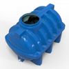 cumpără Duș de vară Uniplast 37258U Rezervor apa 1000 L orizontal, oval (albastru) cu stut D. 3/4", fortat 147x109x121 cm în Chișinău 