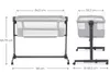 cumpără Leagăn KinderKraft KLNEE002LGR0000 Neste UP-2 Light Grey în Chișinău 