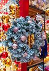 купить Новогодний декор Divi Trees Crown Garland Snow в Кишинёве 